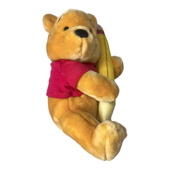Disney Store Winnie The Pooh Bear PLUSH 12" Teddy Bear Pencil Stuffed Animal Toy - Picture 6 of 7
